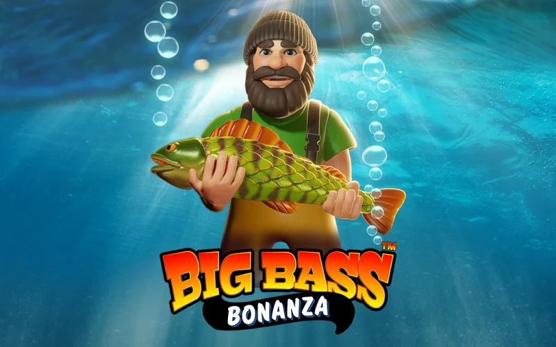 Ve a pescar con el juego Big Bass Bonanza en MegaPari.