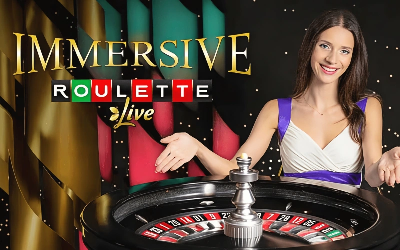 Experimenta Immersive Roulette en vivo dentro de Megapari.